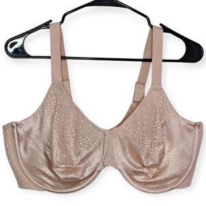 Wacoal Women's Plus Size Back Appeal Underwire Bra size 44DDD Praline